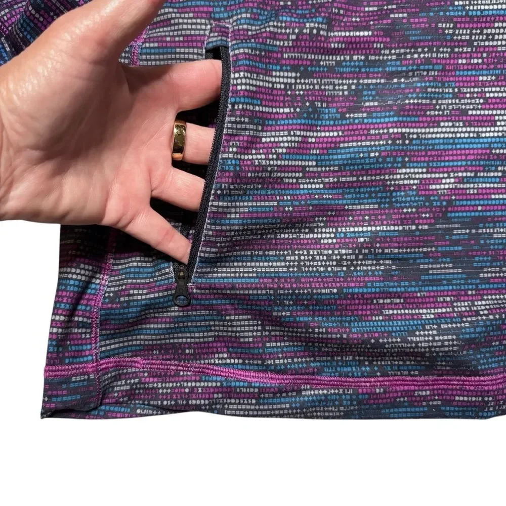 Lululemon Women's Race With Grace 1/2 Zip II 2016 SeaWheeze Size 10 (no tags)
